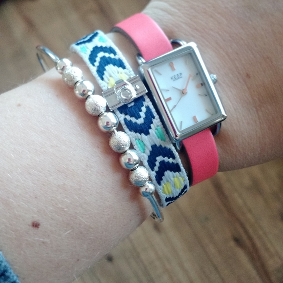 Keep Collective Woven Bracelet reversible - Picture 4 of 4